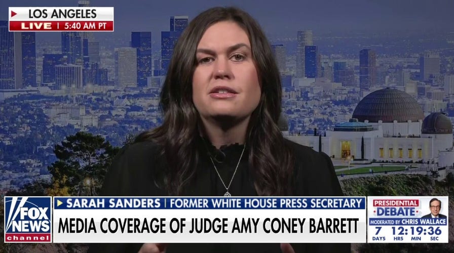 Dems' 'disgraceful' attacks on Amy Coney Barrett show what they think about women, Christians: Sarah Sanders
