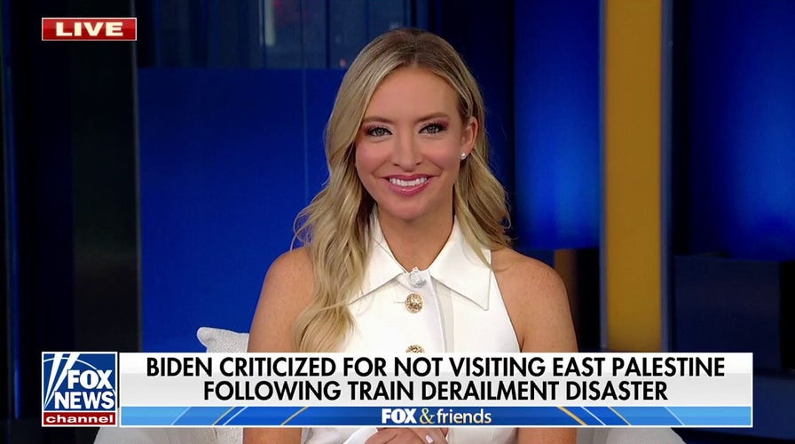 Kayleigh McEnany slams Biden for not visiting East Palestine: 'So remarkably tone-deaf'