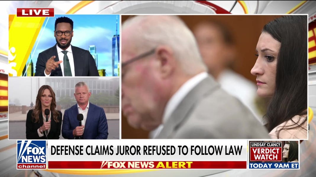 Defense argues juror ignored 'reasonable doubt' law as deliberations stall