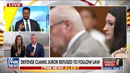 Defense argues juror ignored 'reasonable doubt' law as deliberations stall