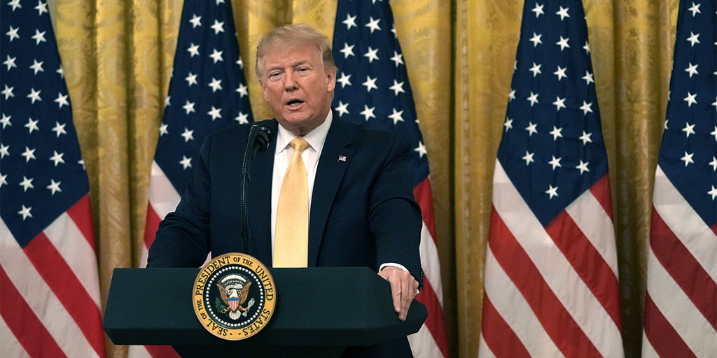 WATCH: President Trump departs White House for Scotland
