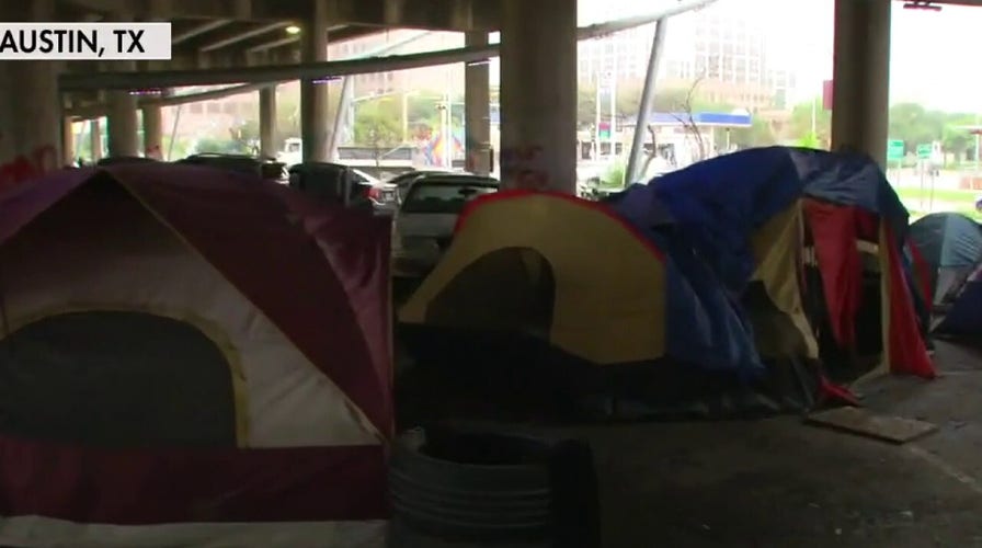 Texas city flooded with homelessness