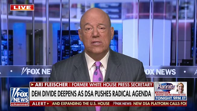 The DSA's 'lunacy' grows rapidly: Ari Fleischer