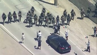 Federal ICE agents, protesters clash during immigration raid at illegal marijuana farm in California - Fox News