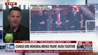 Trump, Elon Musk publicly reunite at Charlie Kirk's memorial service