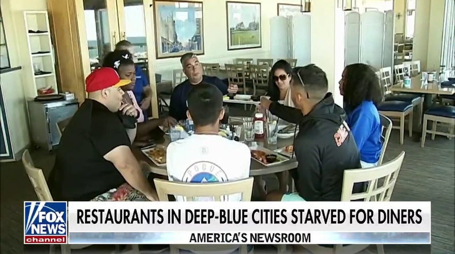 Why restaurants in deep-blue cities are struggling to bounce back from COVID pandemic