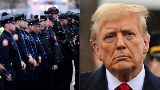 Trump attends wake of slain NYPD officer as Biden attends 'glitzy' NY fundraiser  - Fox News