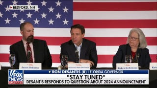 'The Five': DeSantis responds to question about 2024 announcement - Fox News