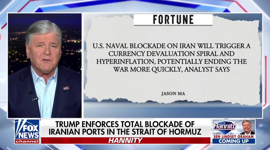 Sean Hannity: Iran is ‘insisting’ on extorting an international waterway
