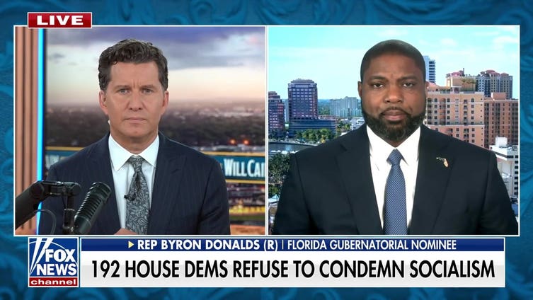 Rep Byron Donalds: Democrats can’t condemn socialism