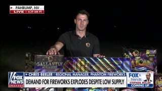 Phantom Fireworks celebrates July 4th with grand display in Nevada - Fox News