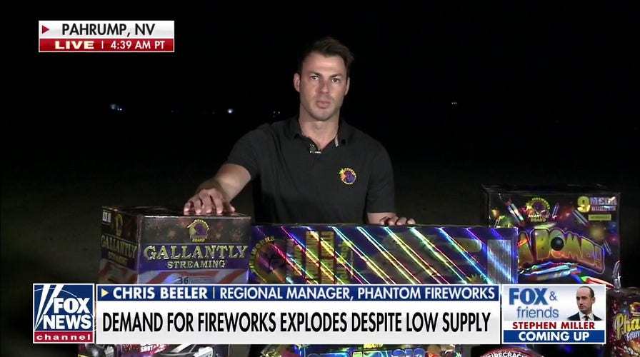 Phantom Fireworks celebrates July 4th with grand display in Nevada