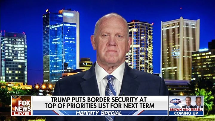 Trump's border czar Tom Homan outlines deportation plan
