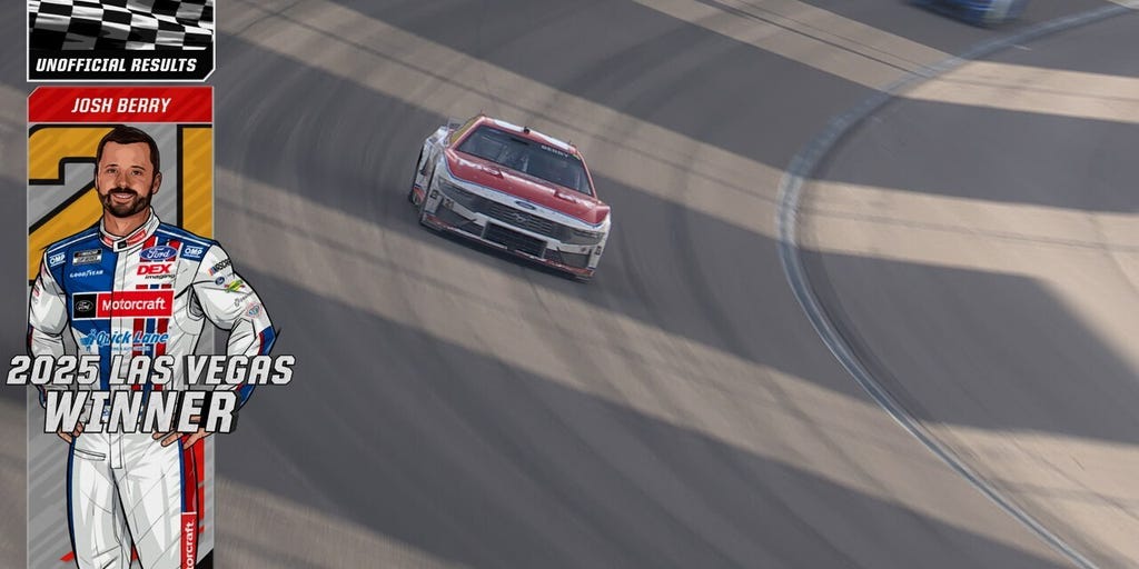 FINAL LAPS: Josh Berry takes the checkered flag at Pennzoil 400 presented by Jiffy Lube at Las Vegas | NASCAR on FOX