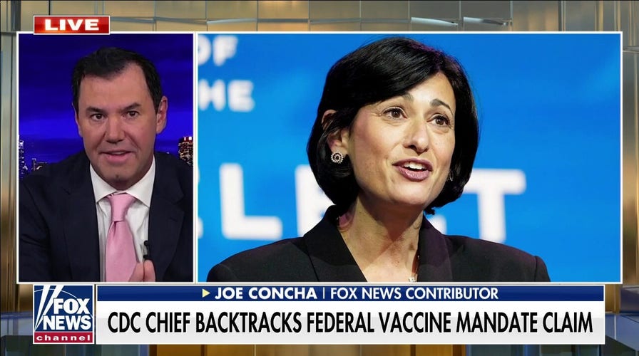 Concha on CDC Director Walensky being the 'wrong COVID-19 messenger'