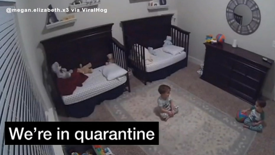 3 Year Old Twin Boys Discuss Quarantines After Mom Puts Them To Bed Viral Tiktok Video Shows Fox News