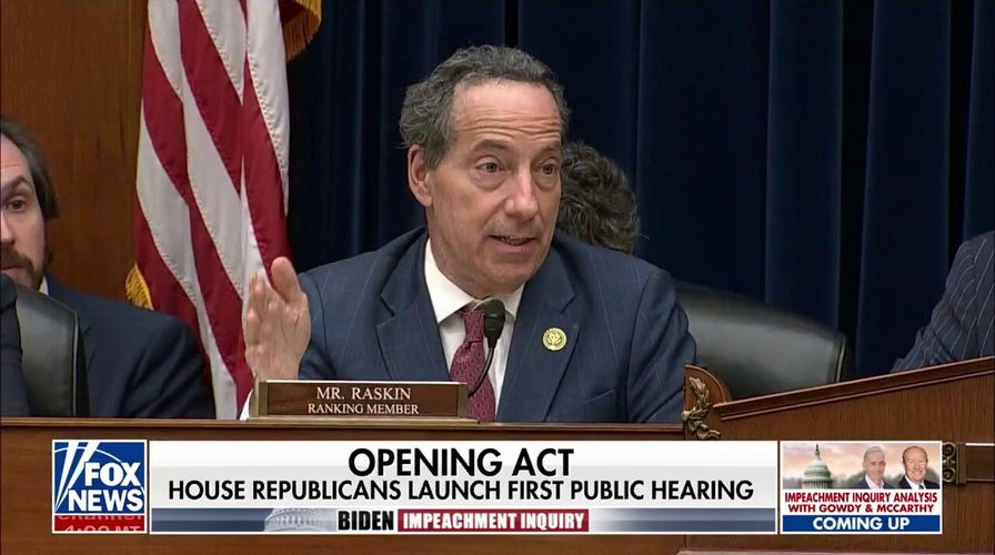 House Republicans launch first hearing on Biden business deals