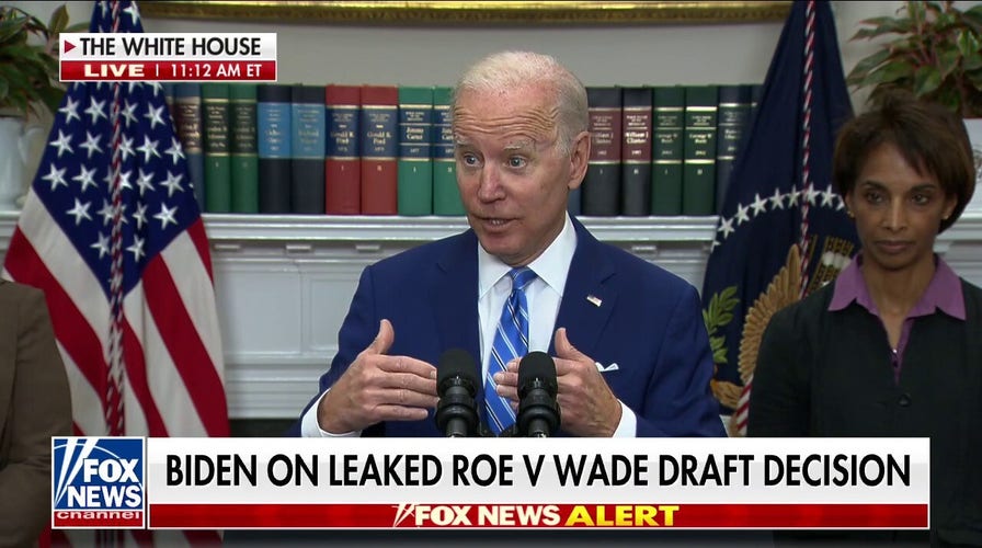 Biden defends abortion as a "child of God"