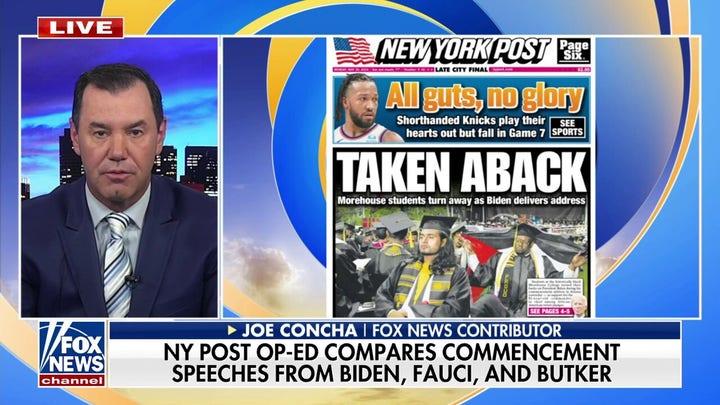 NY Post op-ed compares commencement speeches from Biden, Fauci, Butker