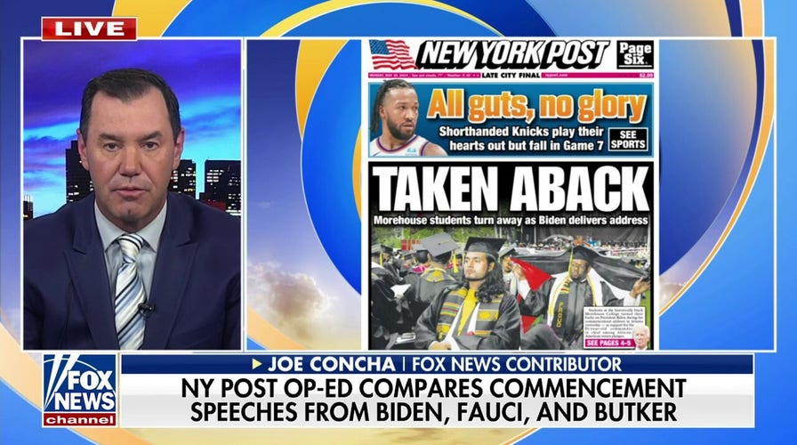 NY Post op-ed compares commencement speeches from Biden, Fauci, Butker