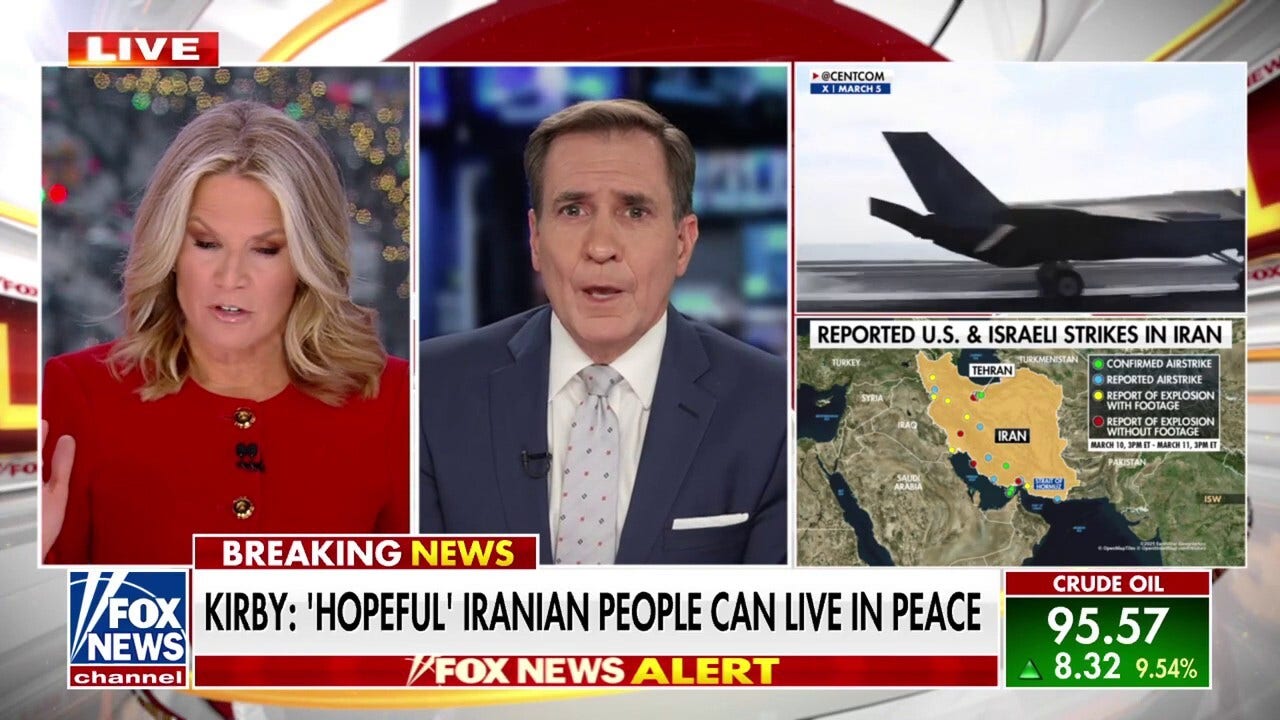 John Kirby: I am first in line for hating this regime | Fox News Video