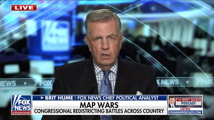 «Guerras de mapas»: Brit Hume dice que la batalla por la redistribución de distritos es «la más encarnizada» que ha visto nunca