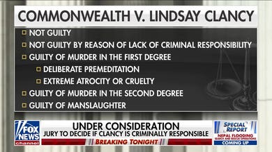 Jury asks to see prescription bottles, knife during Lindsay Clancy trial deliberations