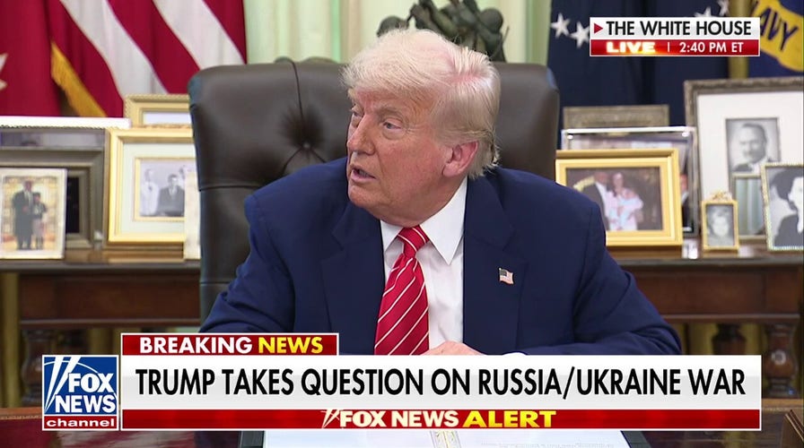 Trump answers whether he thinks Putin is the 'good guy' or 'bad guy' in Ukraine war