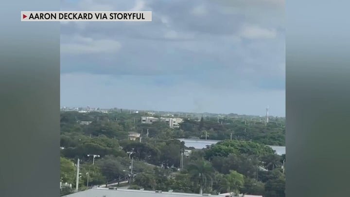Fire rescue helicopter crashes in Broward County, Florida