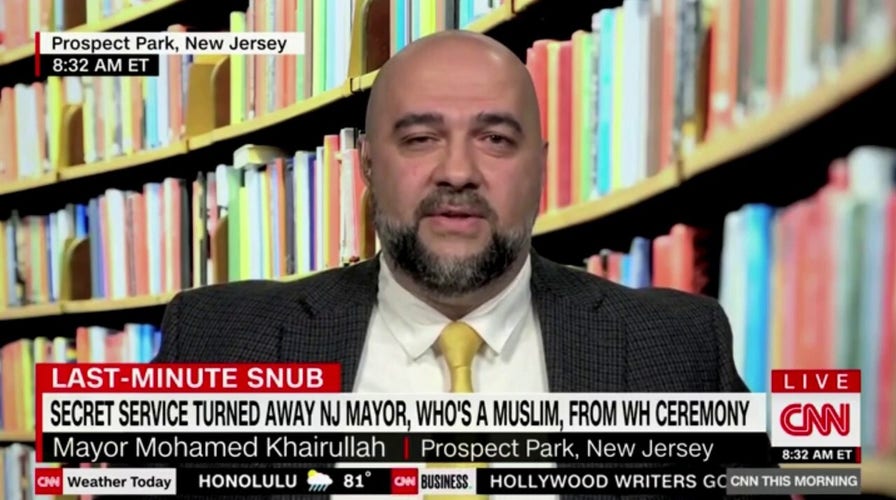 Muslim NJ mayor rips Secret Service for barring him from White House ceremony: ‘Targeting of Arabs’