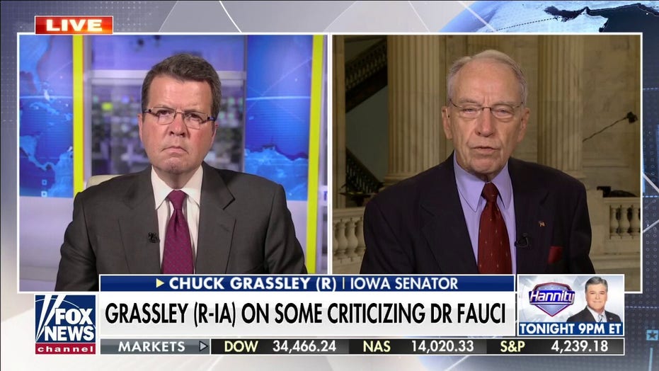Fauci should take larger role in investigating all potential sources of coronavirus, Grassley says