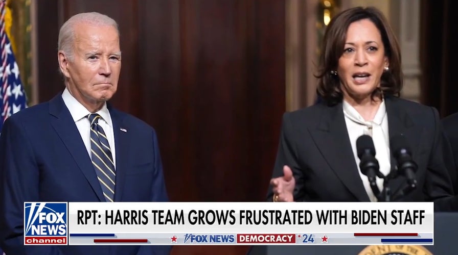 Aumentan las tensiones entre Biden y Harris