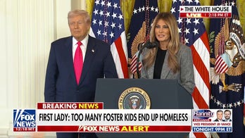 First lady Melania Trump introduces Trump executive order signing to bolster America’s foster care system