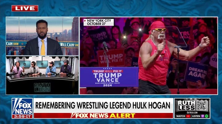 Hulk Hogan, aclamado como «la encarnación misma del optimismo estadounidense»
