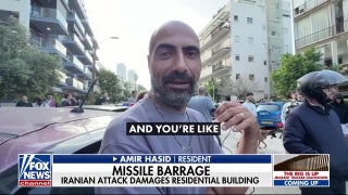 Iranian cluster bomb hits apartment building in Tel Aviv