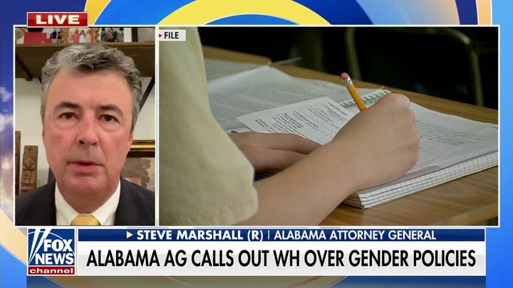 Biden administration 'acting beyond' its authority on school gender policies: Alabama AG Steve Marshall