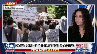 GWU student says latest anti-Israel campus protests are 'inciting violence': 'Universities should be safe for all students no matter what they believe' - Fox News