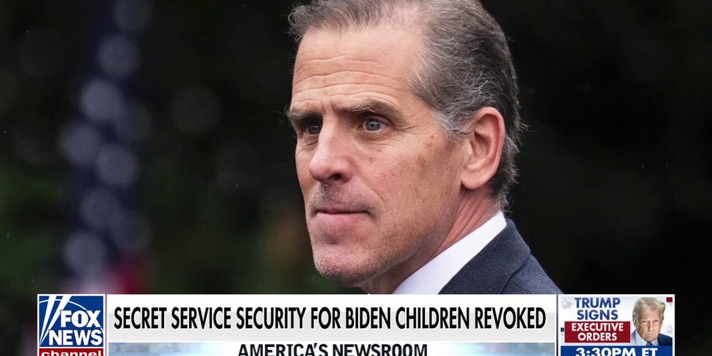 Trump revokes Secret Security extension for Hunter Biden