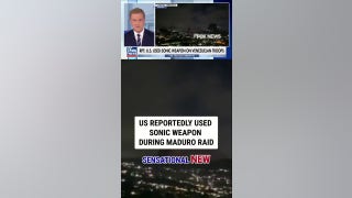 US reportedly used sonic weapon during Maduro raid