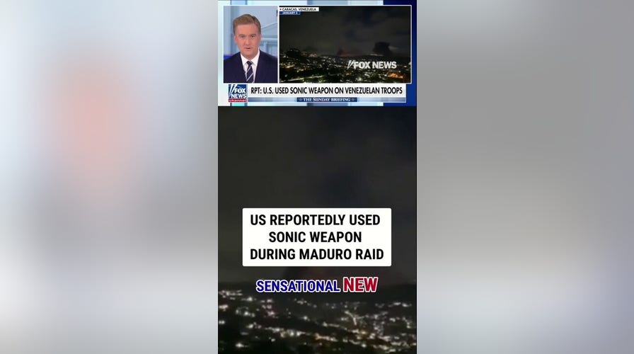 US reportedly used sonic weapon during Maduro raid