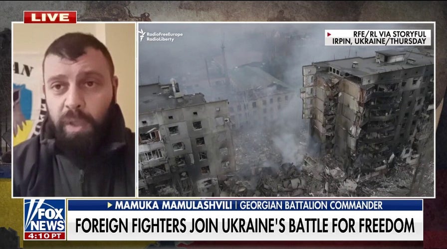 Ukraine is going to be 'next': Georgian battalion commander
