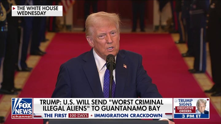 Trump praised for plan to send criminal migrants to Guantanamo Bay: Clever move