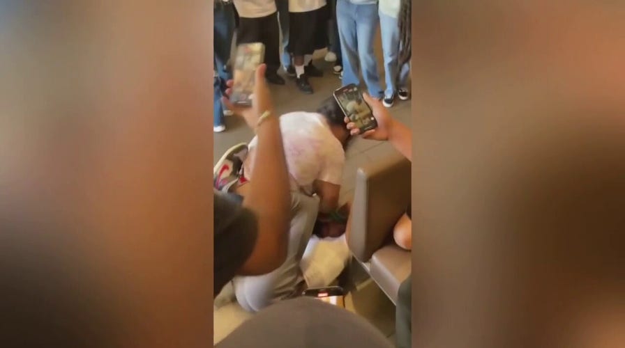 Girl attacked at Los Angeles McDonald's as people pulled out phones to record