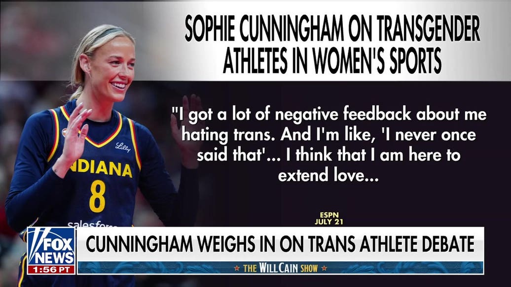 Sophie Cunningham's podcast co-host calls trans athlete debate a 'non-issue'