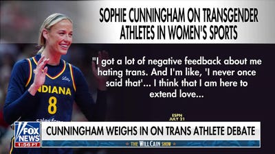 Sophie Cunningham's podcast co-host calls trans athlete debate a 'non-issue'