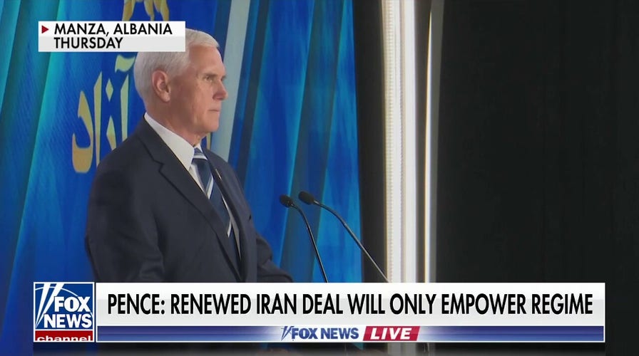 Pence: Renewed Iran deal will only 'empower' regime