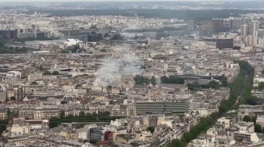 Paris explosion sparks large fire, sends plume of smoke above city
