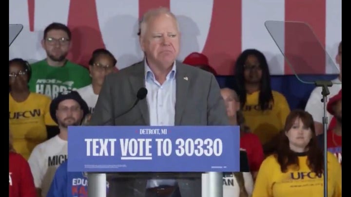 Tim Walz appears to call Elon Musk a 'gay guy' 