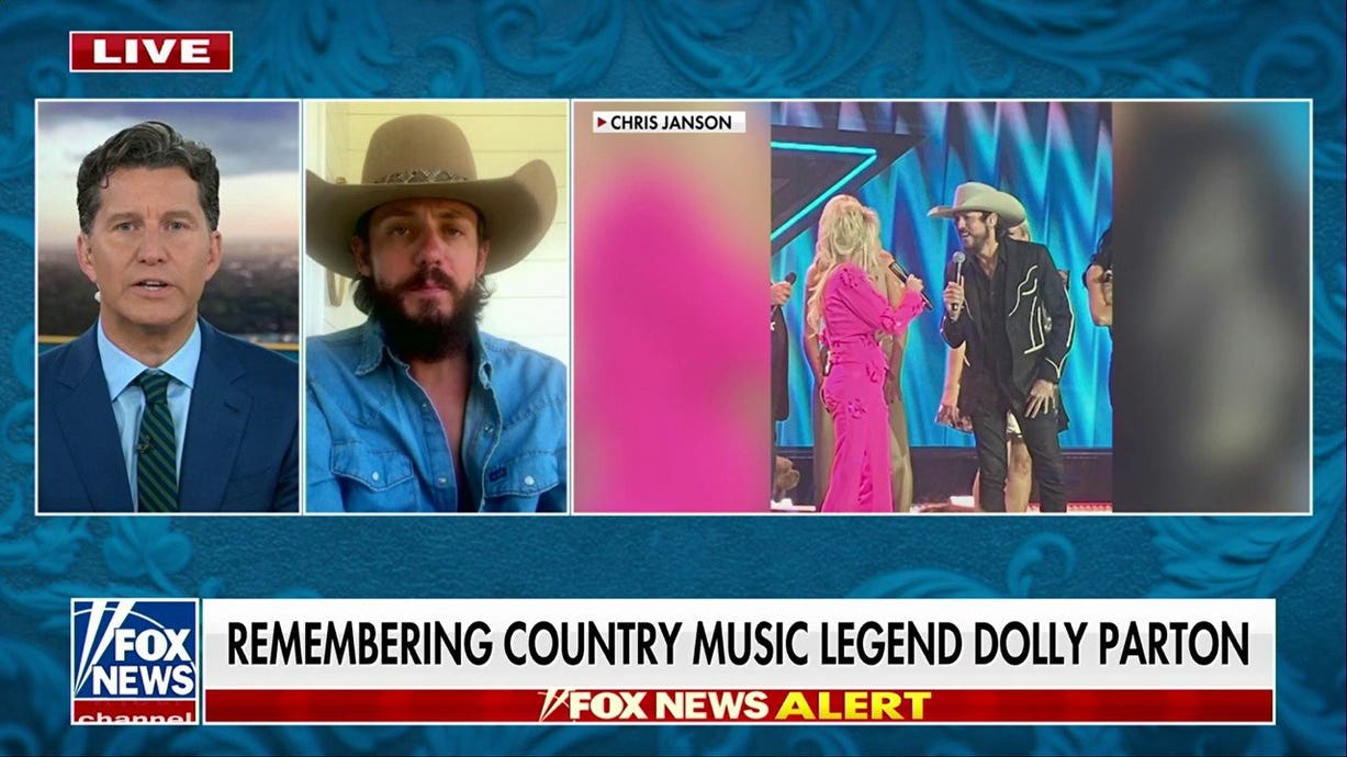 Chris Janson remembers Dolly Parton’s humility and authenticity