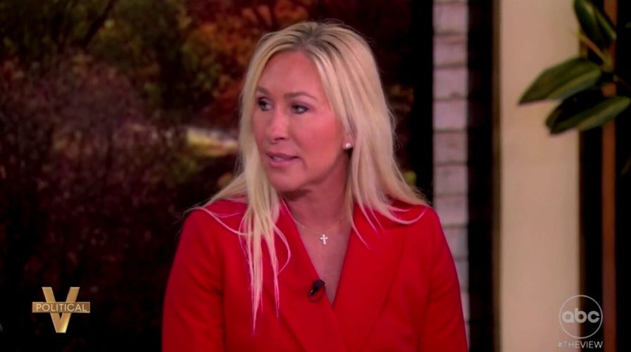 Marjorie Taylor Greene tells 'The View' it's 'okay' Trump and she disagree